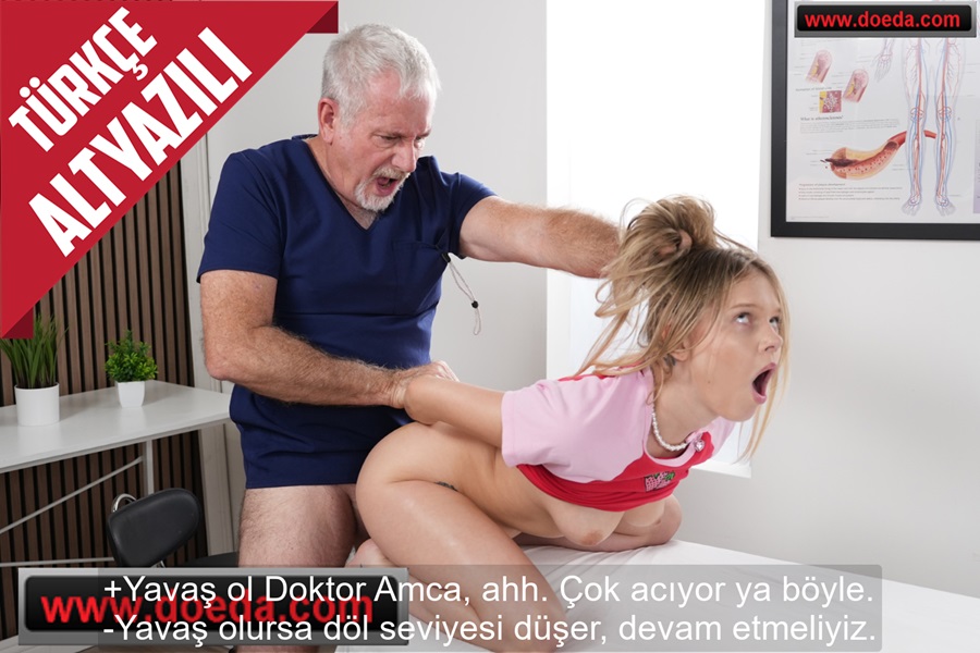 Bir Türlü Hamile Kalamayan Minyon Kaşar Sapık Doktor Amcadan Döl Aldı